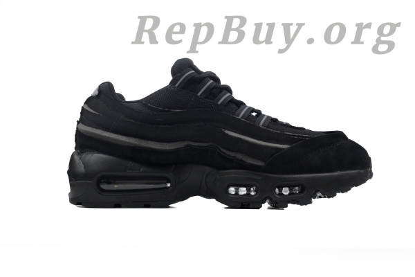 【Flash Sale】Nike Air Max 95 Comme des Garcons Black CU8406-001 - Image 2