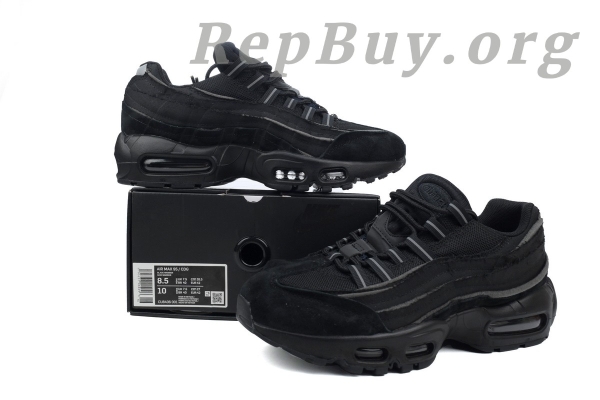 【Flash Sale】Nike Air Max 95 Comme des Garcons Black CU8406-001 - Image 10