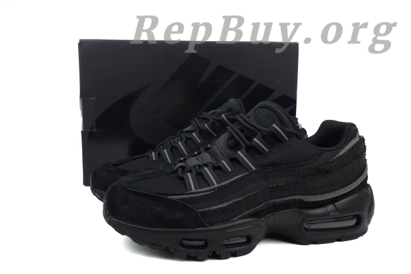 【Flash Sale】Nike Air Max 95 Comme des Garcons Black CU8406-001 - Image 11