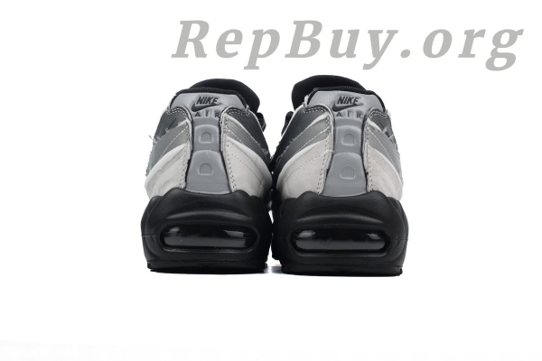 【Flash Sale】Nike Air Max 95 Comme des Garcons Black Grey CU8406-101 - Image 3