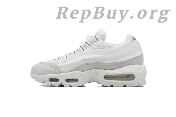 【Flash Sale】Nike Air Max 95 Comme des Garcons White CU8406-100