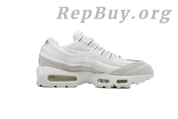 【Flash Sale】Nike Air Max 95 Comme des Garcons White CU8406-100 - Image 2
