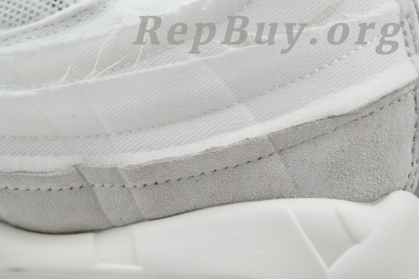 【Flash Sale】Nike Air Max 95 Comme des Garcons White CU8406-100 - Image 5