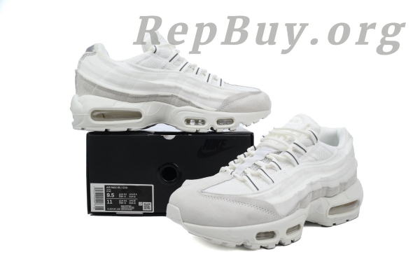 【Flash Sale】Nike Air Max 95 Comme des Garcons White CU8406-100 - Image 10