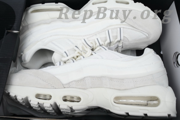 【Flash Sale】Nike Air Max 95 Comme des Garcons White CU8406-100 - Image 12