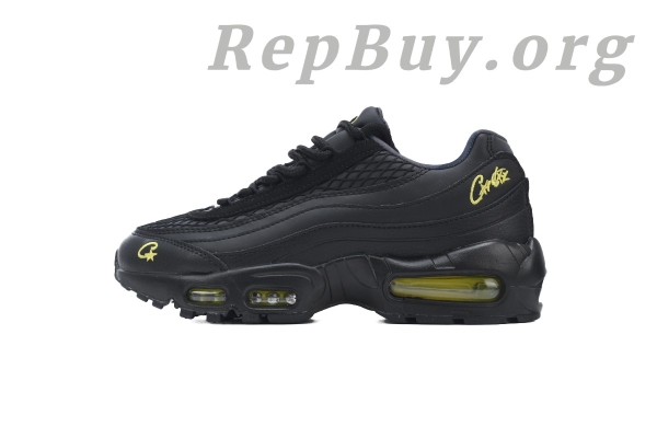 【Free shipping】Nike Air Max 95 SP Corteiz Black Tour Yellow FB2709-003