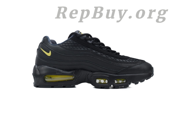 【Free shipping】Nike Air Max 95 SP Corteiz Black Tour Yellow FB2709-003 - Image 2
