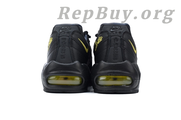 【Free shipping】Nike Air Max 95 SP Corteiz Black Tour Yellow FB2709-003 - Image 3