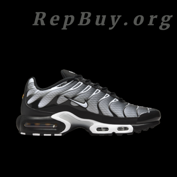【Free shipping】Nike Air Max Plus Black Silver White DM0032-003 - 图片 2