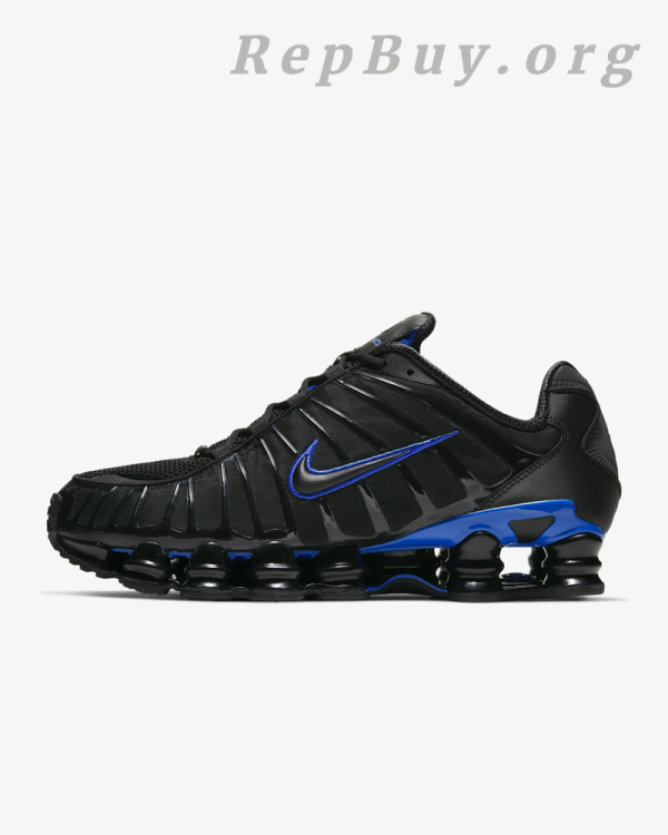 【Free shipping】Nike Shox TL Black Racer Blue AV3595-007