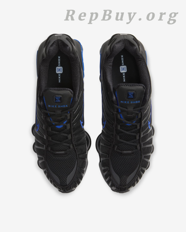 【Free shipping】Nike Shox TL Black Racer Blue AV3595-007 - 图片 4