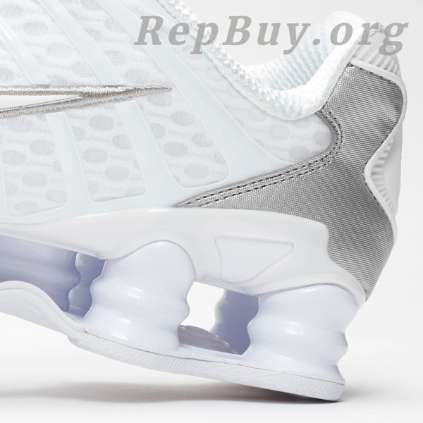 【Free shipping】Nike Shox TL White Metallic Silver AV3595-100 - 图片 9