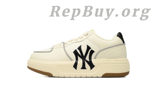 Giày MLB Chunky Liner Low New York Yankees 'Ivory' 3ASXGA12N-50IVS
