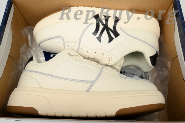 Giày MLB Chunky Liner Low New York Yankees 'Ivory' 3ASXGA12N-50IVS - Image 12