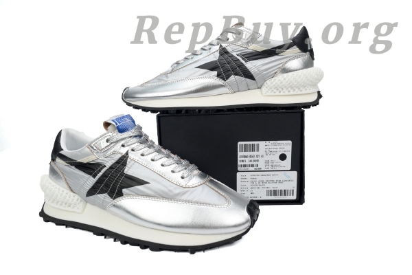 Golden Goose Marathon Shoe Sliver GMF00684.F005667.60246 - 图片 12