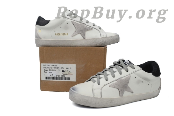 Golden Goose Super Star Black Heel 2 - 图片 9