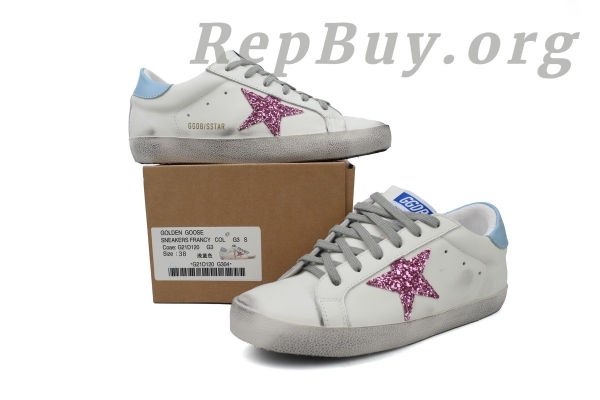 Golden Goose Super Star 'Blue Heel' - 图片 9