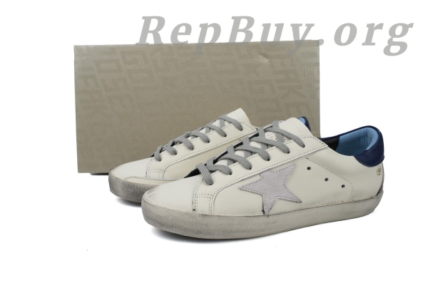 Golden Goose Super Star replica, high quality Golden Goose knockoff, best fake Golden Goose shoes, Golden Goose Super Star Dark Blue Heel copy, luxury replica sneakers, designer shoes replica, Golden Goose dupes, affordable Golden Goose shoes, premium imitation sneakers, Golden Goose Super Star dark blue heel rep