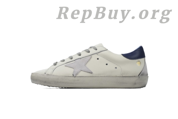 Golden Goose Super Star replica, high quality Golden Goose knockoff, best fake Golden Goose shoes, Golden Goose Super Star Dark Blue Heel copy, luxury replica sneakers, designer shoes replica, Golden Goose dupes, affordable Golden Goose shoes, premium imitation sneakers, Golden Goose Super Star dark blue heel rep