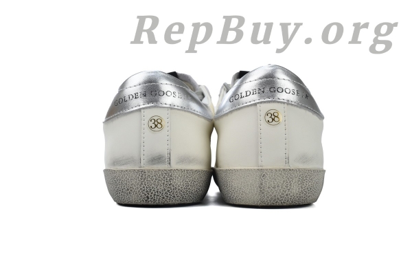Golden Goose Super Star 'Silver Heel Silver Star' - 图片 3