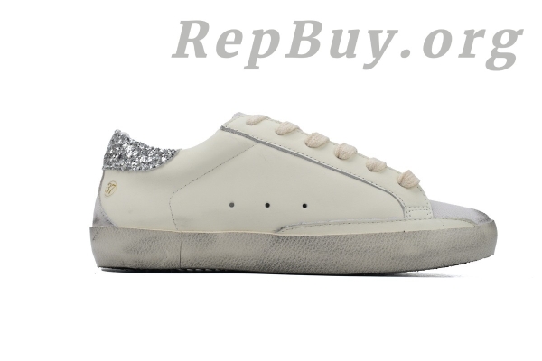Golden Goose Super Star 'Sparkling Silver Heel' - 图片 2