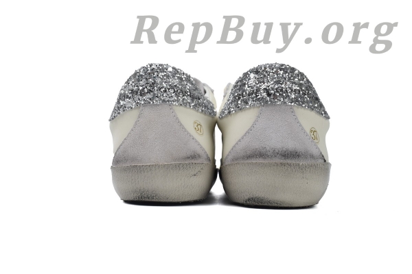 Golden Goose Super Star 'Sparkling Silver Heel' - 图片 3