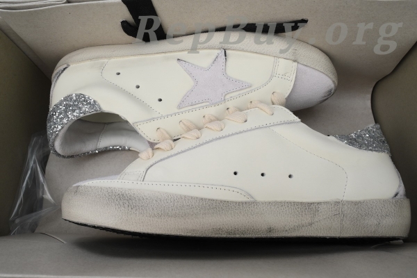 Golden Goose Super Star 'Sparkling Silver Heel' - 图片 11