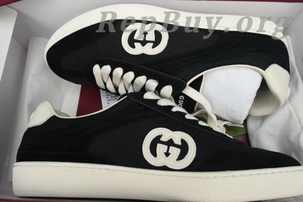 Gucci Interlocking G Sneaker Black 791742 AADM0 4141 - 图片 10