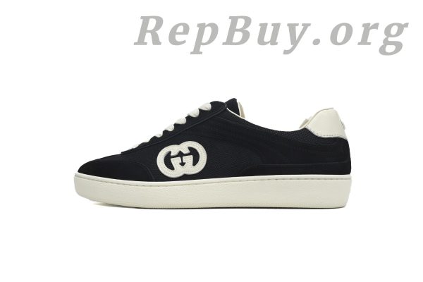 Gucci Interlocking G Sneaker Black 791742 AADM0 4141