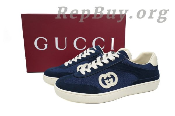 Gucci Interlocking G Sneaker Blue 791742 AADM0 4141 - 图片 11