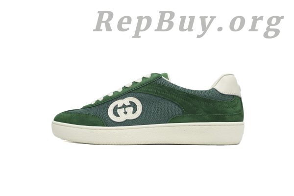 Gucci Interlocking G Sneaker Green 791742 AADM0 3143