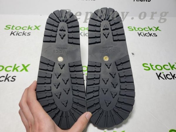 Gucci Men's slide sandal with Web 429469 GIB10 1098 - 图片 6