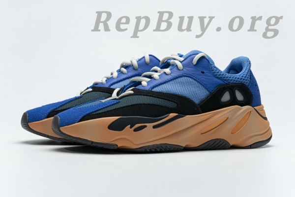 Top Version adidas Yeezy Boost 700 Bright Blue GZ0541 - 图片 22