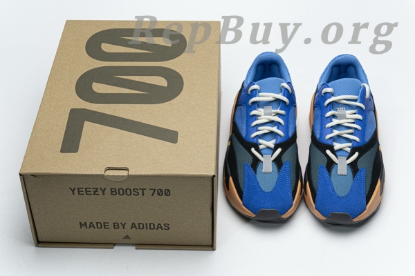 Top Version adidas Yeezy Boost 700 Bright Blue GZ0541 - 图片 25