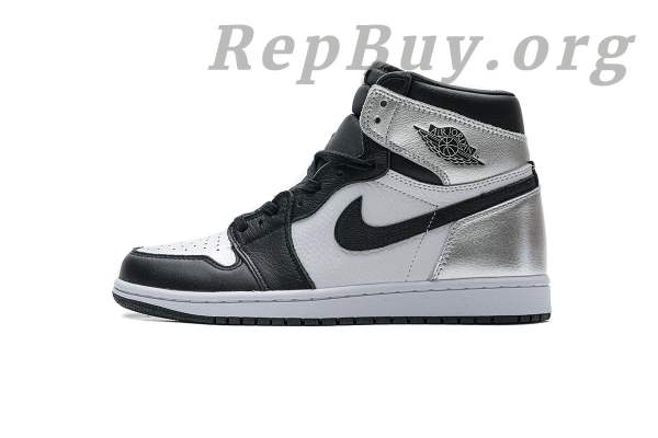 Top Version Air Jordan 1 Retro High Silver Toe (W) CD0461-001