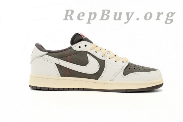 Top Version Air Jordan 1 Retro Low OG SP Travis Scott Reverse Mocha DM7866-162 - Image 11