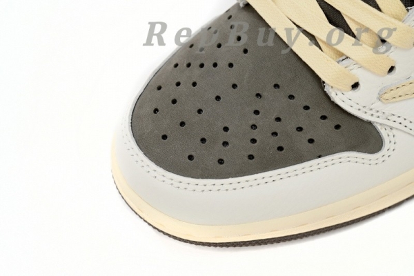 Top Version Air Jordan 1 Retro Low OG SP Travis Scott Reverse Mocha DM7866-162 - Image 12