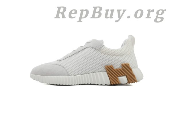 Hermes Bouncing Sneaker Grey Orange