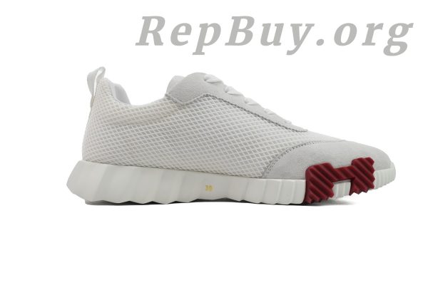 Hermes Bouncing Sneaker Grey Orange - 图片 2
