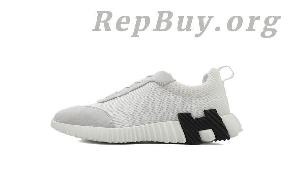 Hermes Bouncing Sneaker Grey White