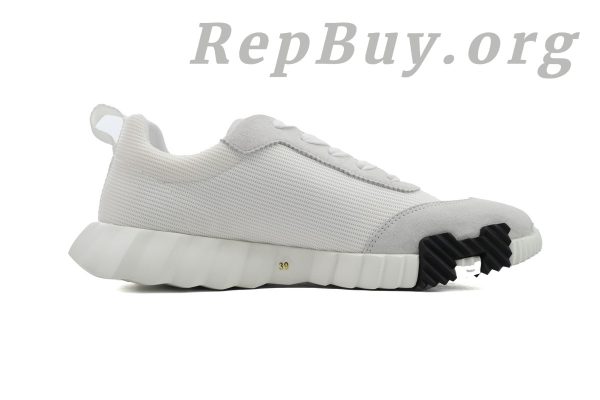 Hermes Bouncing Sneaker Grey White - 图片 2