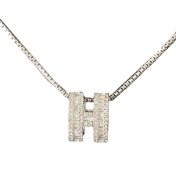 18K H Diamonds Necklace