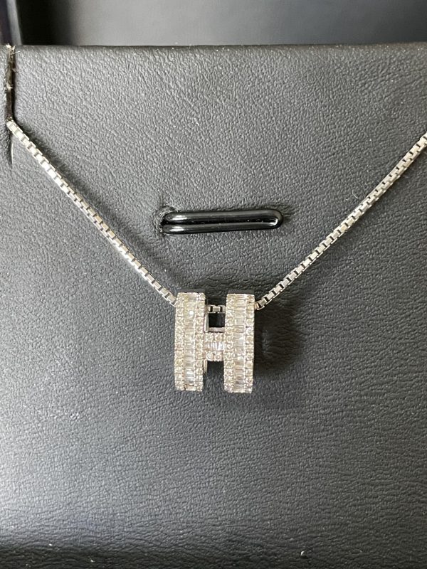 18K H Diamonds Necklace - 图片 2