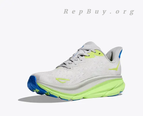 Hoka One One Clifton 9 Blanc De Blanc Virtual Blue replica, high quality replica Hoka Clifton 9, best fake Hoka shoes, premium copy Hoka One One, Clifton 9 Blanc De Blanc knockoff, top replica running shoes, Hoka Clifton 9 Virtual Blue rep