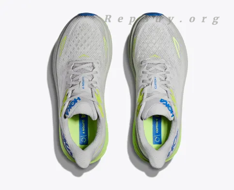 Hoka One One Clifton 9 Blanc De Blanc Virtual Blue replica, high quality replica Hoka Clifton 9, best fake Hoka shoes, premium copy Hoka One One, Clifton 9 Blanc De Blanc knockoff, top replica running shoes, Hoka Clifton 9 Virtual Blue rep