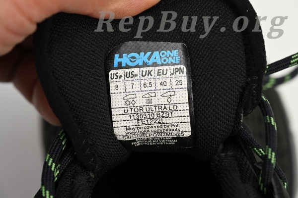HOKA ONE ONE TOR ULTRA Low Black Ash 1130310 -BZST - 图片 8