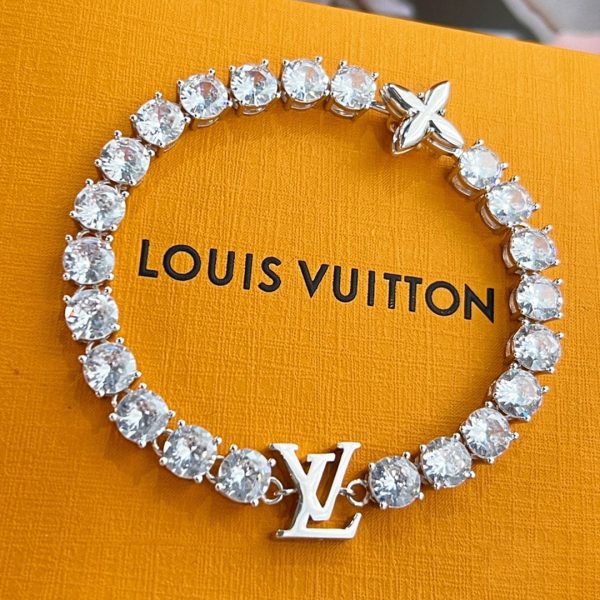 18K Louis Crystals Bracelet - 图片 2