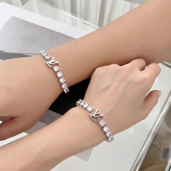 18K Louis Crystals Bracelet - 图片 6