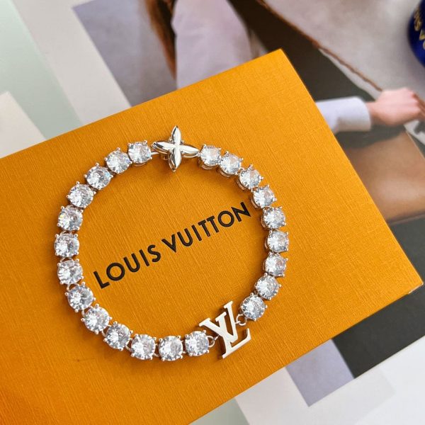18K Louis Crystals Bracelet - 图片 4