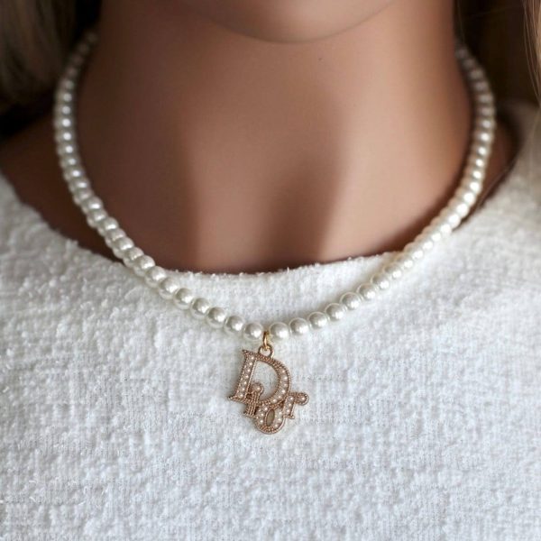 18K CD Pearl Necklace - 图片 2